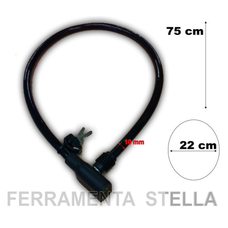 catena chiusura antifurto per biciletta motorino  |  ferramentastella.com