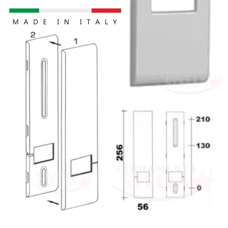 Copriavvolgitore placca avvolgitore universale | ferramentastella.it