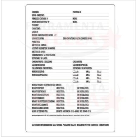 Concessione edilizia cantiere autorizzazione | ferramentastella.it