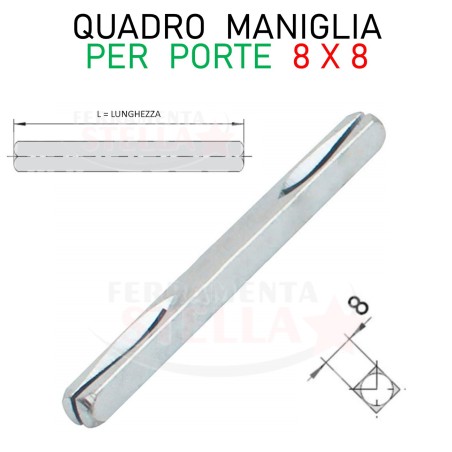 adattatore quadro 8 block x serrature | ferramentastella.com