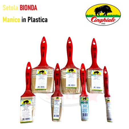 Pennello piatto bionda  20x15 | ferramentastella.com