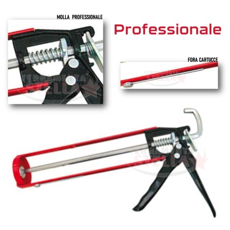 Pistola per silicone universale professionale | ferramentastella.com
