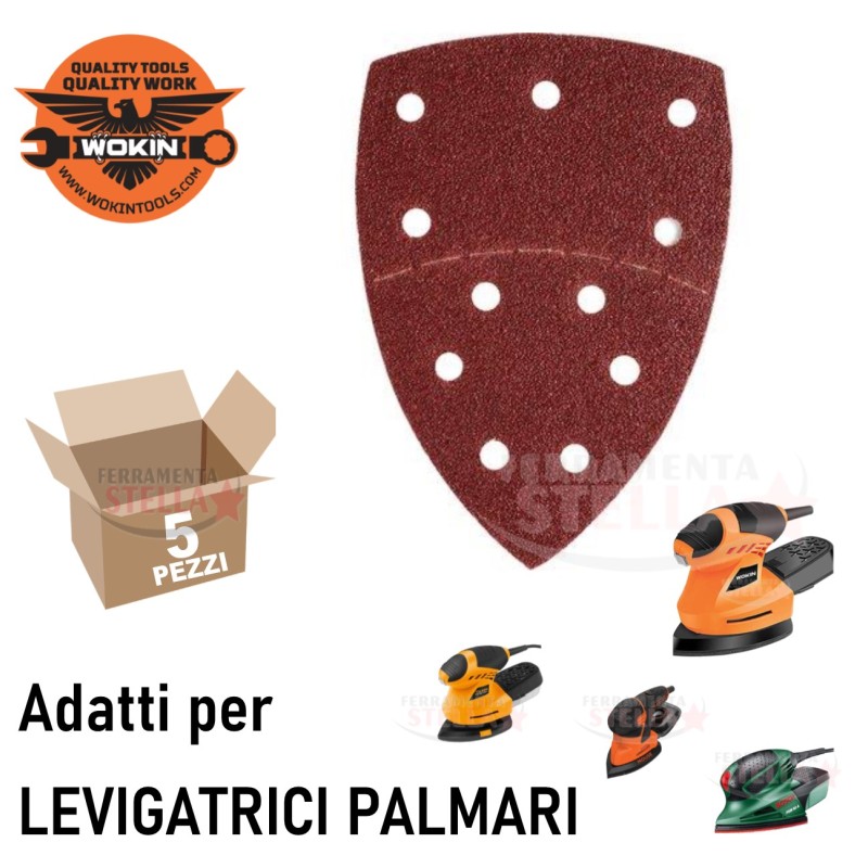 Carta abrasiva velcrata a strap per angoli | ferramentastella.it