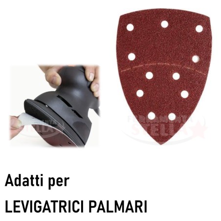 Carta abrasiva velcrata a strap per angoli | ferramentastella.it