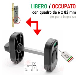 Chiavistello libero occupato porte portoni wc  | ferramentastella.it 2