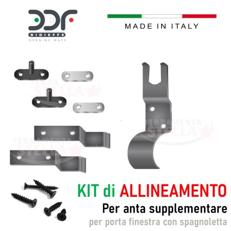 Kit completo per bloccaggio anta supplementare | ferramentastella.it
