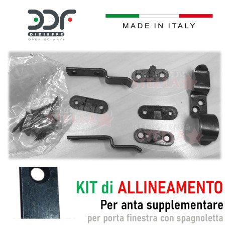 Kit completo per bloccaggio anta supplementare | ferramentastella.it