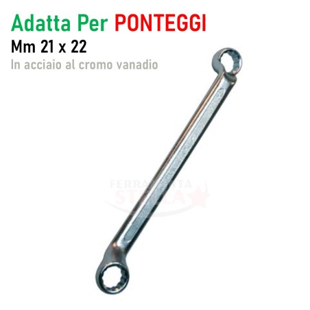 Chiave poligonale doppia adatta per ponteggi | ferrmanentastella.it