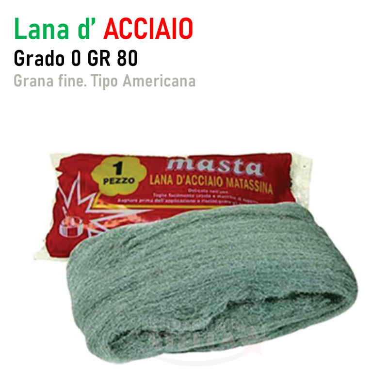 Lana d'acciaio nazionale matassa gomitolo doppia | ferramentastella.it