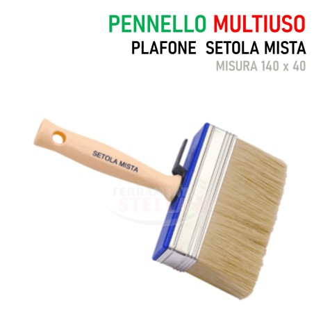 Pennello plafone misura 4 x 14 |  ferramentastella.com