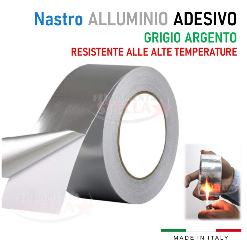 Nastro adesivo 50 in alluminio alte temperature | ferramentastella.it
