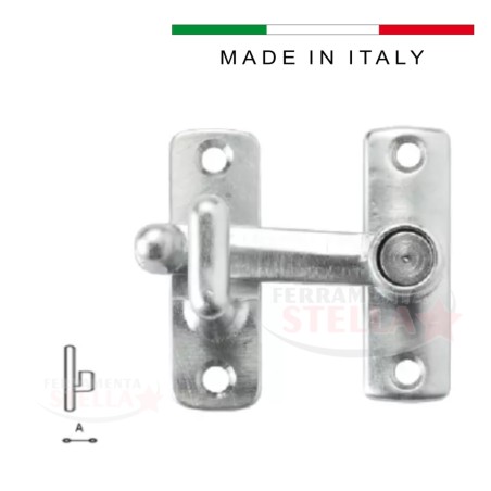 Tavellino con incontro ottone cromo satinato  | ferramentastella.it