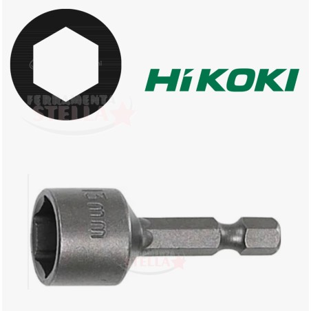 Inserto innesto bussola magnetico 13 mm hikoki | ferramentastella.it
