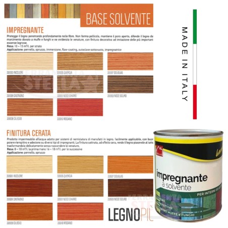 Finitura vernice impregnante trasparente per legno | ferrmanentastella.it