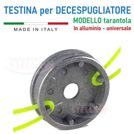 Testina per decespugliatore tarantola alluminio |  ferramentastella.it