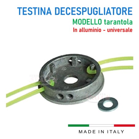 Testina per decespugliatore tarantola alluminio |  ferramentastella.it