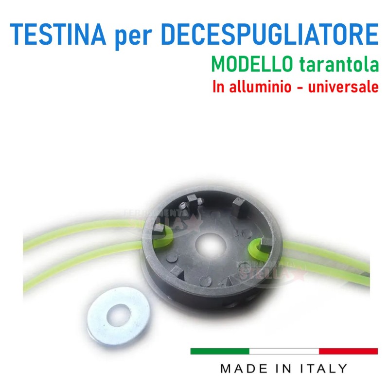 Testina per decespugliatore tarantola alluminio |  ferramentastella.it