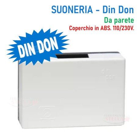 Suoneria din don campanello elettrico 2 toni | ferramentastella.it