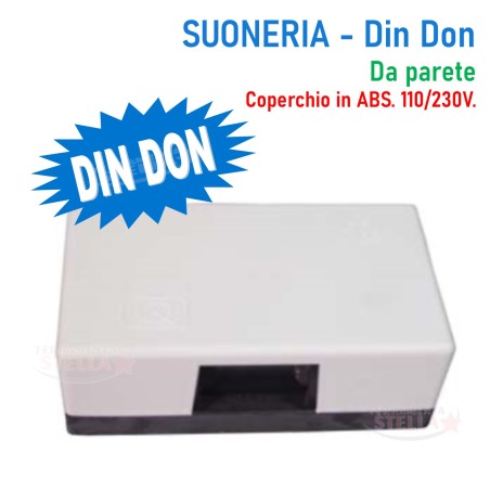 Suoneria din don campanello elettrico 2 toni | ferramentastella.it