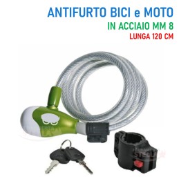 Catena chiusura antifurto per biciletta motorino | ferramentastella.IT 2