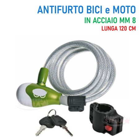 Catena chiusura antifurto per biciletta motorino | ferramentastella.IT