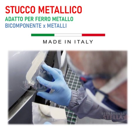 Stucco metallico adatto per ferro metallo | ferramentastella.it