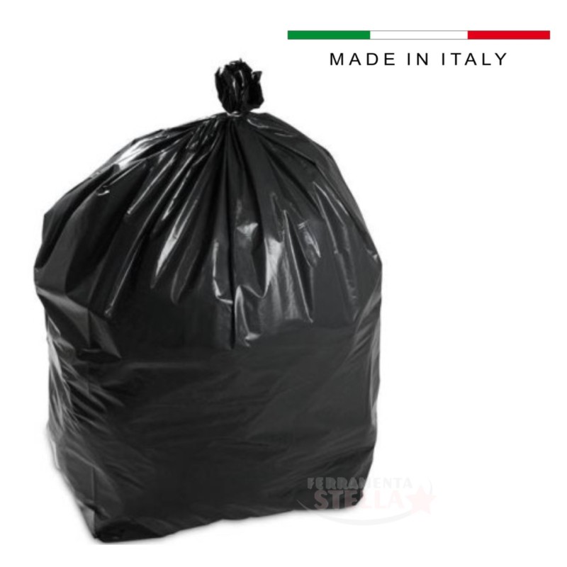 Sacco nettezza urbana nero pesante edilizia | ferramentastella.it