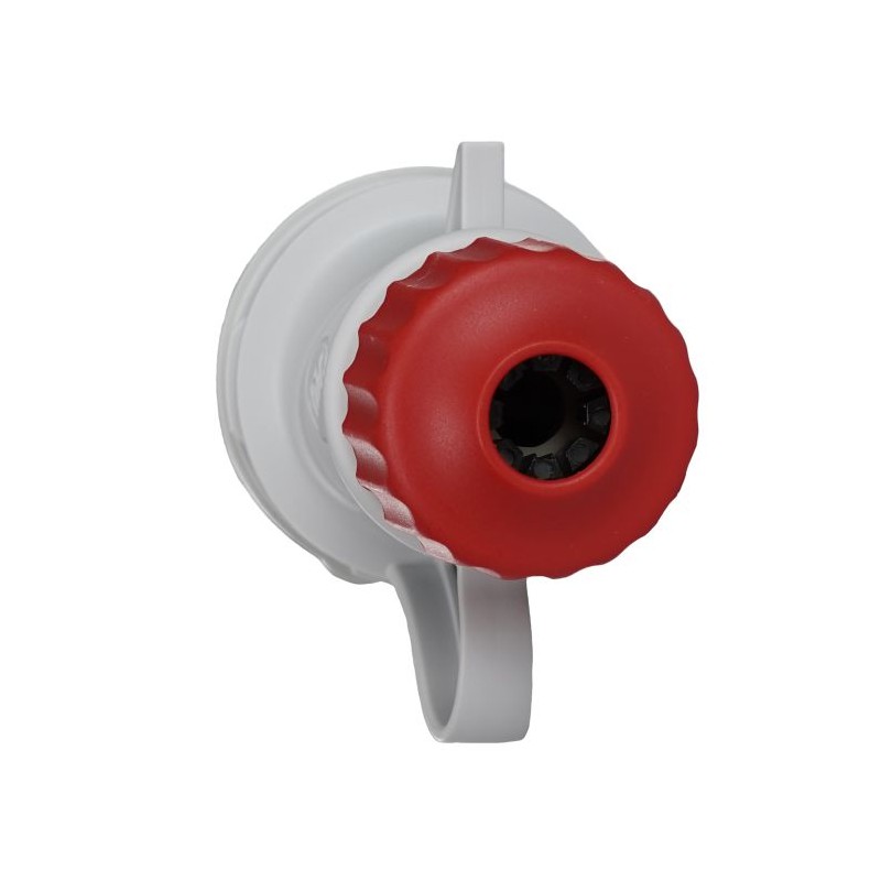 Spina industriale rossa 3p t 6h 400v fanton argo | ferramentastella.it