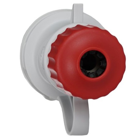 Spina industriale rossa 3p t 6h 400v fanton argo | ferramentastella.it