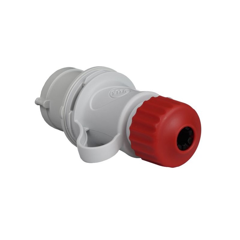 Spina industriale rossa 3p t 6h 400v fanton argo | ferramentastella.it
