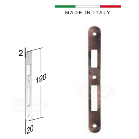 Serratura patent per porte interne e/50 tondo | ferramentastella.it