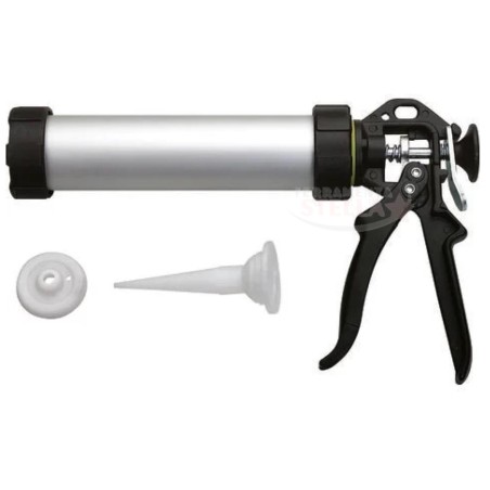 Pistola per silicone serbatoio alluminio extra | ferramentastella.it