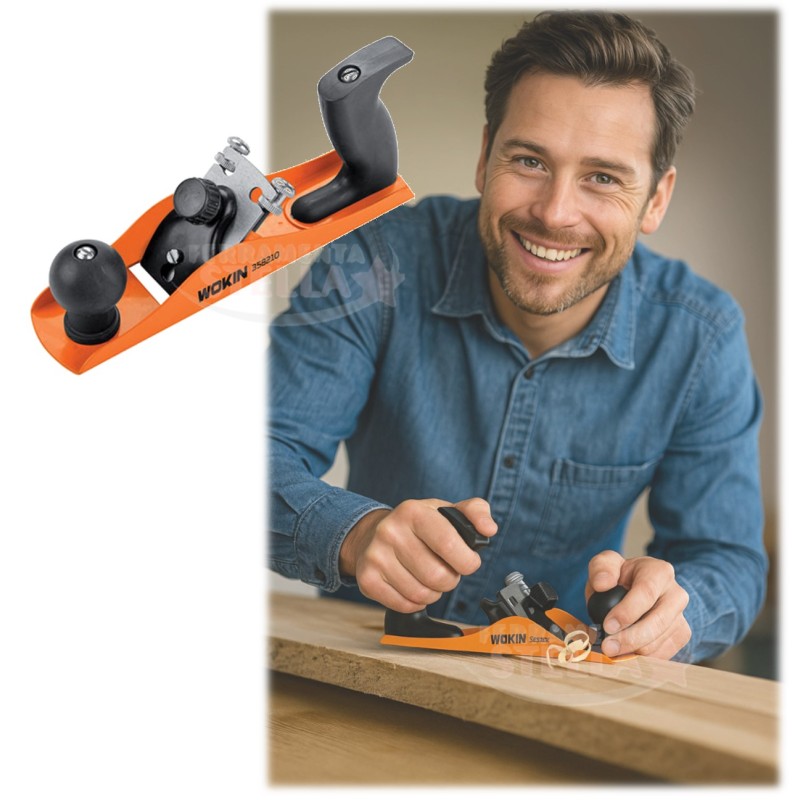 Pialla per legno in acciaio manico polietilene | ferramentastella.it