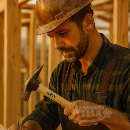 Martello carpentiere mod spagna arix manico legno | ferramentastella.it