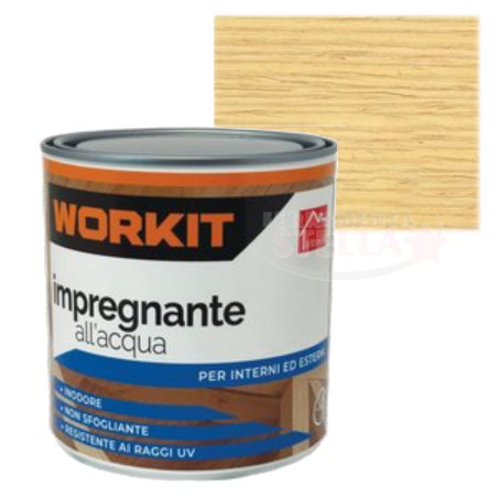Impregnante trasparente base acqua per legno | ferramentastella.it