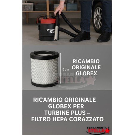Filtro hepa per aspiracenere x turbine plus | ferramentastella.com