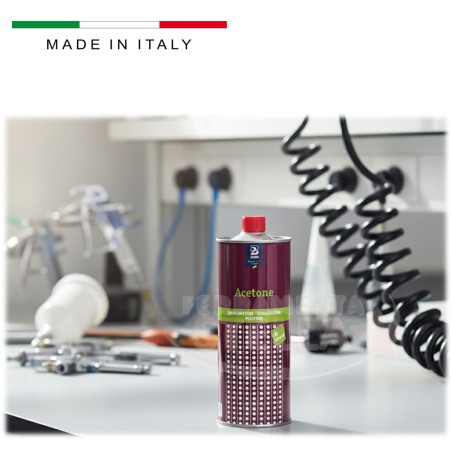 ACETONE PURO 1 lt sgrassante, pulitore multiuso | FERRAMENTASTELLA.IT