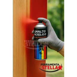 SMALTO PITTURA BOMBOLETTA VERNICE SPRAY ACRILICO 100% VARI COLORE ROSSO RUBINO RAL 3003 2