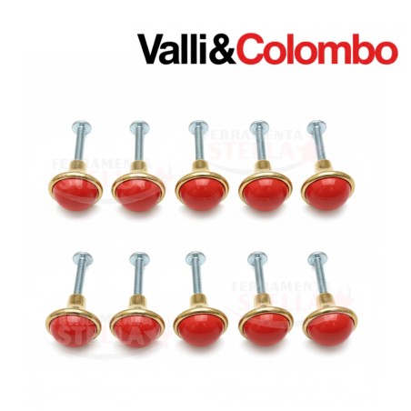 Pomolino fisso pomello x mobili valli e colombo | ferramentastella.it