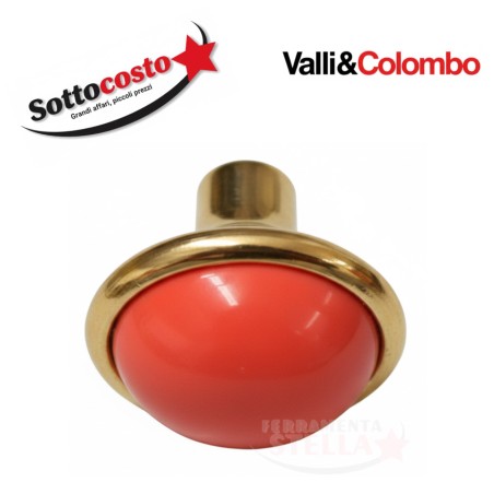 Pomolino fisso pomello x mobili valli e colombo | ferramentastella.it