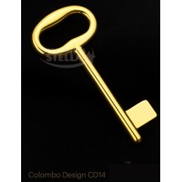 Chiave vergine colombo design oro zecchino cd14 | ferramentastella.com 2