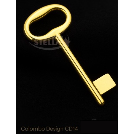 Chiave vergine colombo design oro zecchino cd14 | ferramentastella.com