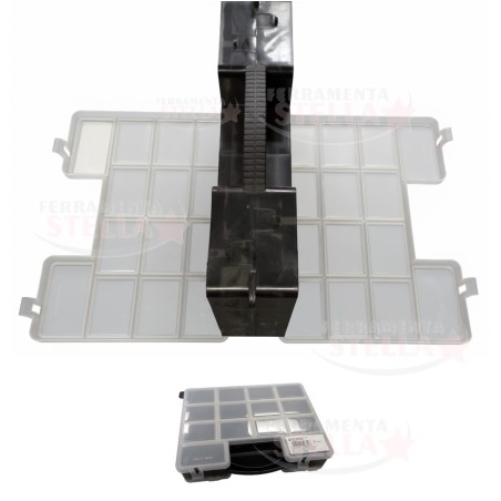 Organizer portaminuterie 29x23 cm 20 scomparti | ferramentastella.com