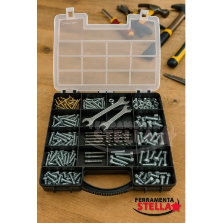 Organizer portaminuterie 29x23 cm 20 scomparti | ferramentastella.com