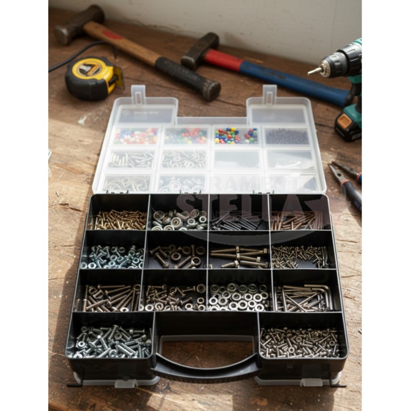 Organizer portaminuterie 29x23 cm 20 scomparti | ferramentastella.com