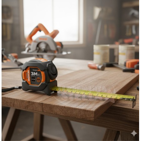 Flessometro wokin 3 metri blocco automatico | ferramentastella.com
