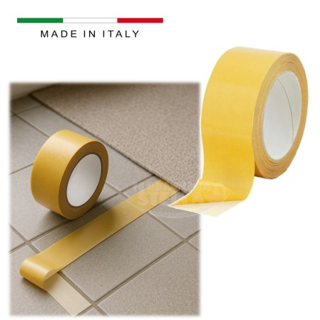 Nastro biadesivo adesivo entrambi per moquette | ferramentastella.it