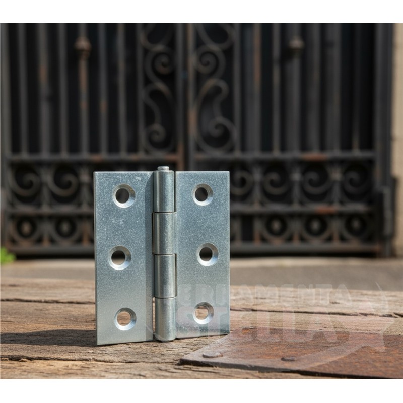 Cerniera pesante 840 acciaio zincato 70x50mm | ferramentastella.com