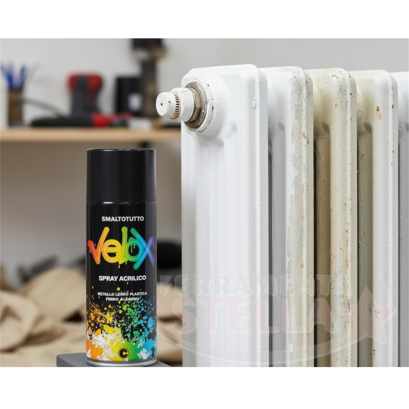Vernice spray velox bianco elettrodomestici 400ml | ferramentastella.com