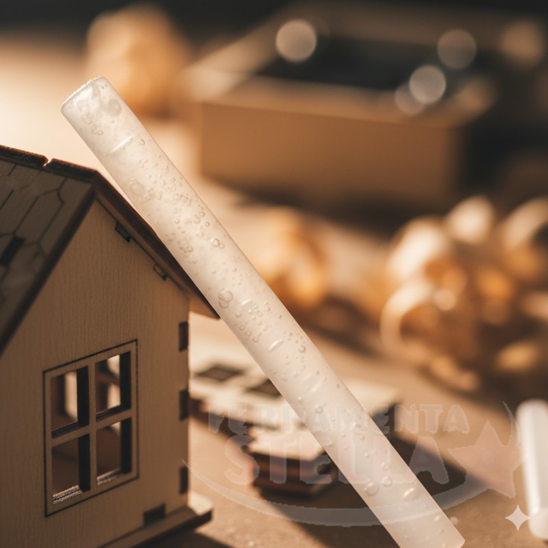 6 pz stick colla a caldo trasparente ø 12 | ferramentastella.com